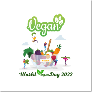 "I'm So fresh" Vegan day 2022 Posters and Art